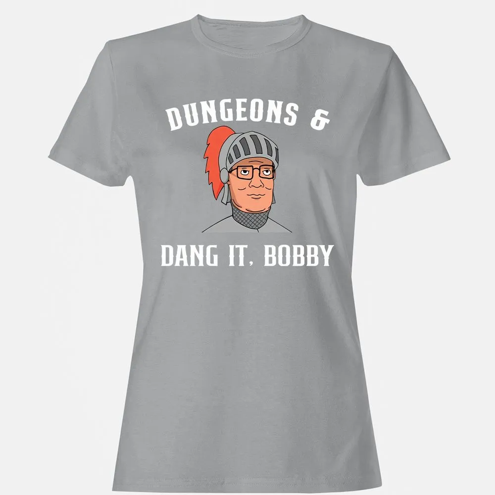 Dang It Bobby Women's T-Shirt - Sport Grey - 15