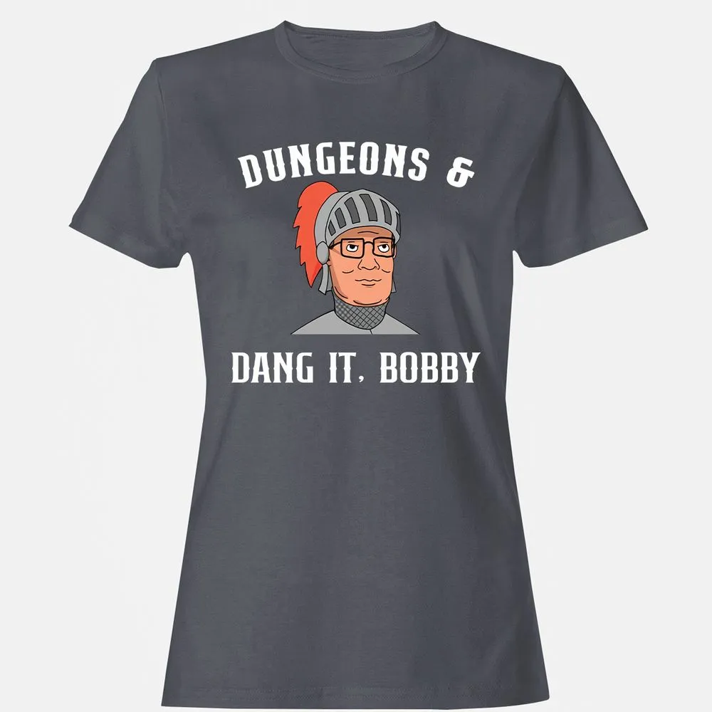 Dang It Bobby Women's T-Shirt - Dark Heather - 5