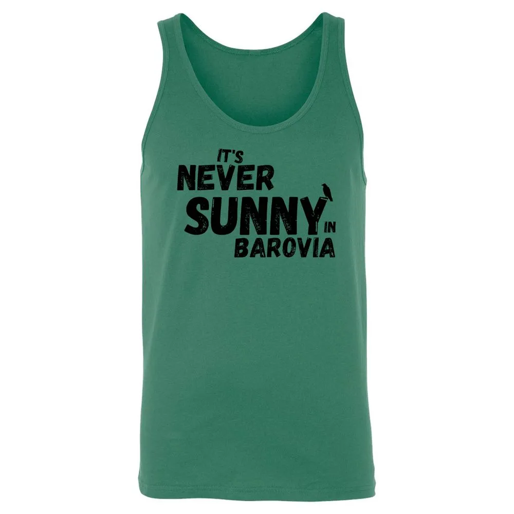 It's Never Sunny In Barovia Unisex Jersey Tank - Kelly - 9