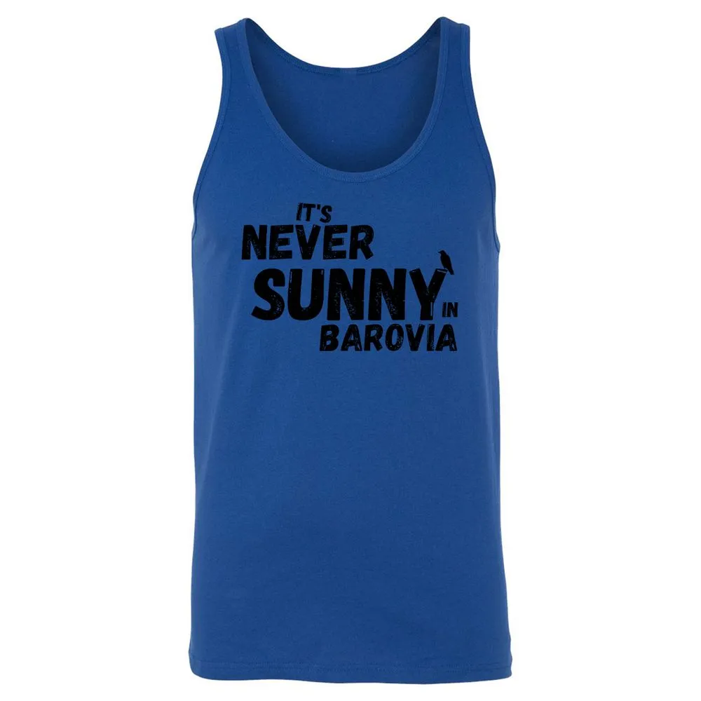 It's Never Sunny In Barovia Unisex Jersey Tank - True Royal - 13