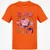 Mystic D20 Floral Dice Art - Orange - 8