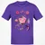 Mystic D20 Floral Dice Art - Purple - 9