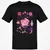 Mystic D20 Floral Dice Art - Black - 12