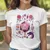 Mystic D20 Floral Dice Art Classic Unisex T-Shirt - 1