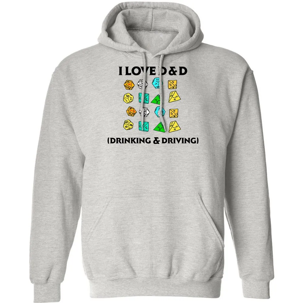 Drinking & Driving Classic Unisex Hoodie - Ash - 2