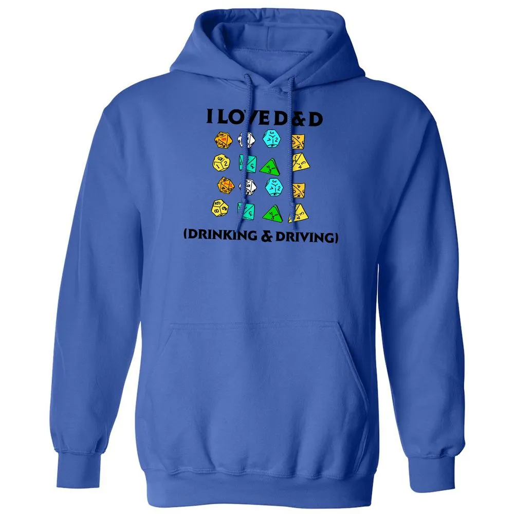 Drinking & Driving Classic Unisex Hoodie - Royal - 9