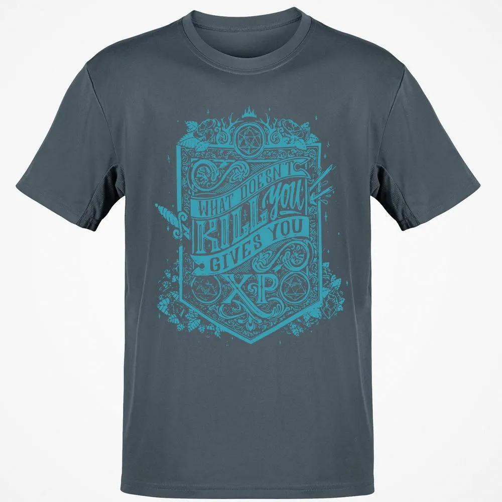 What Doesn't Kill You Gives You XP Classic Unisex T-Shirt - Charcoal - 3