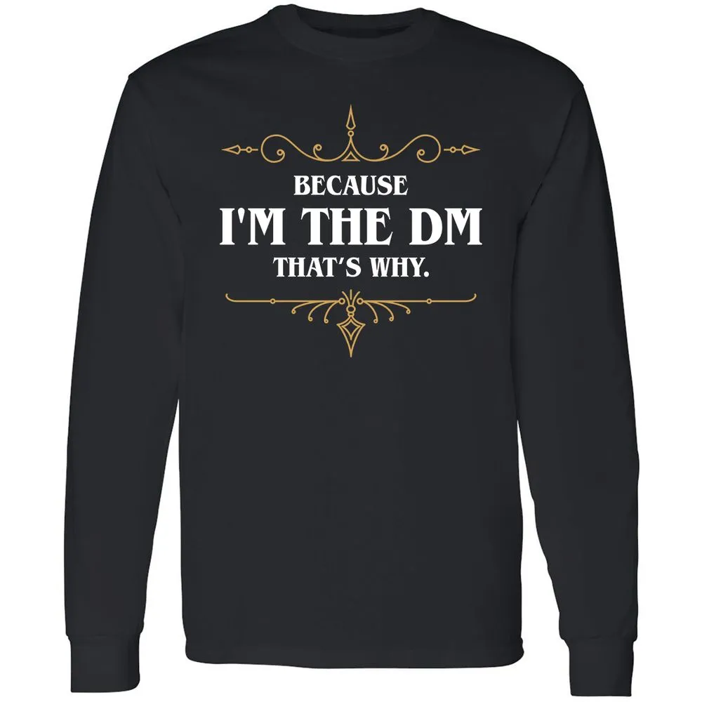 Because I'm the Master That's Why - Black - 1