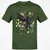 Floral DnD Dragon - Military Green - 6
