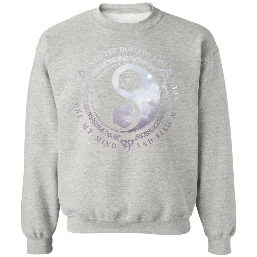 Into The Dungeon I Go Classic Unisex Sweatshirt - Ash - 8