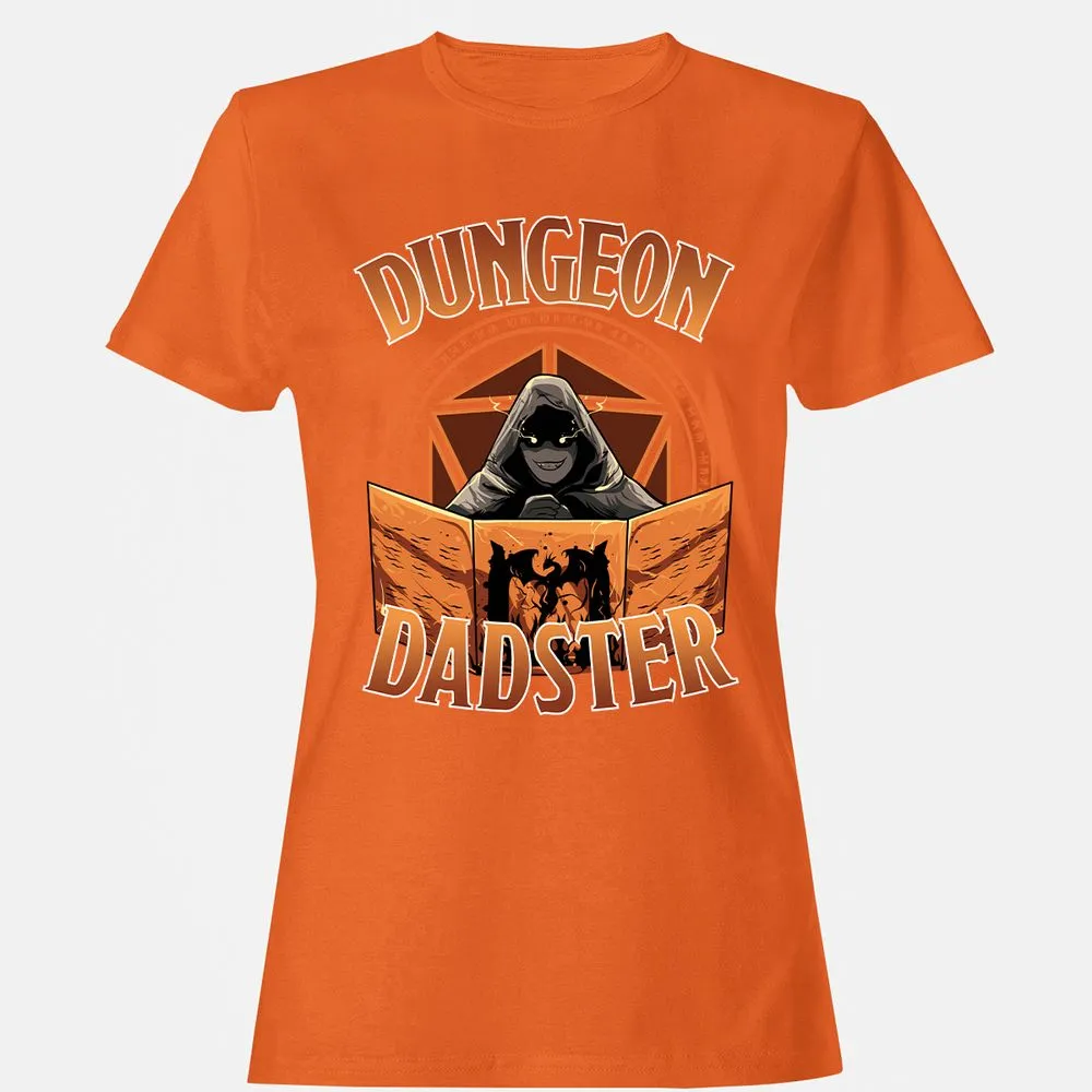 Dungeon Dadster Women's T-Shirt - Orange - 11