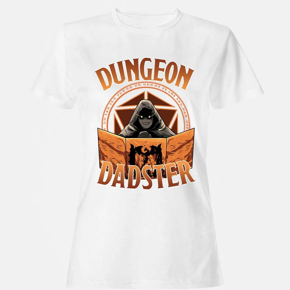 Dungeon Dadster Women's T-Shirt - White - 16
