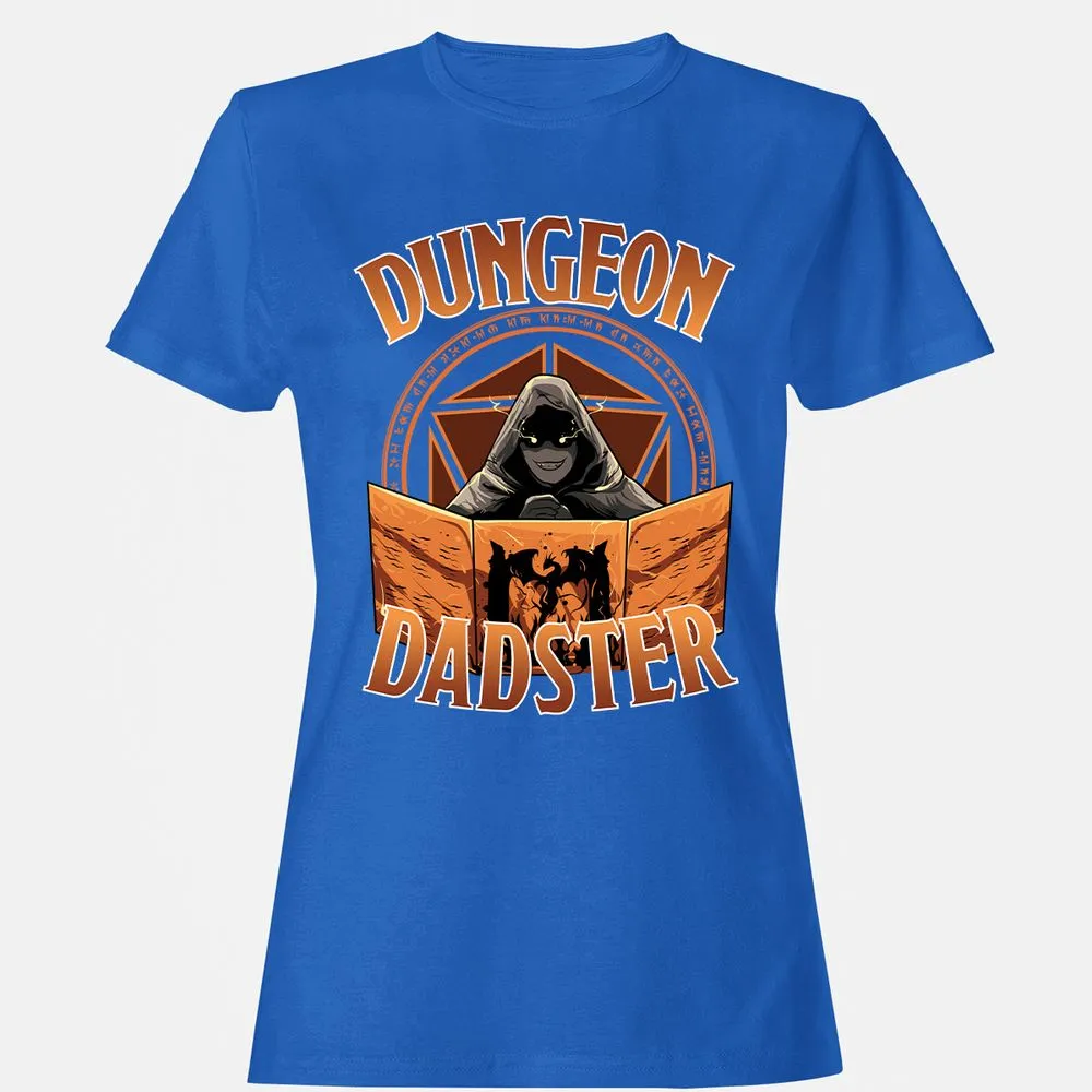Dungeon Dadster Women's T-Shirt - Royal - 14