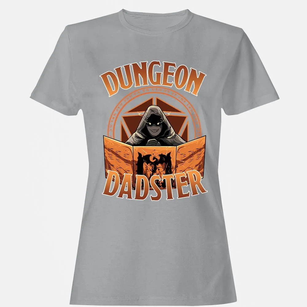 Dungeon Dadster Women's T-Shirt - Sport Grey - 15