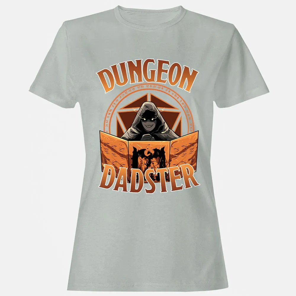 Dungeon Dadster Women's T-Shirt - Ash - 2