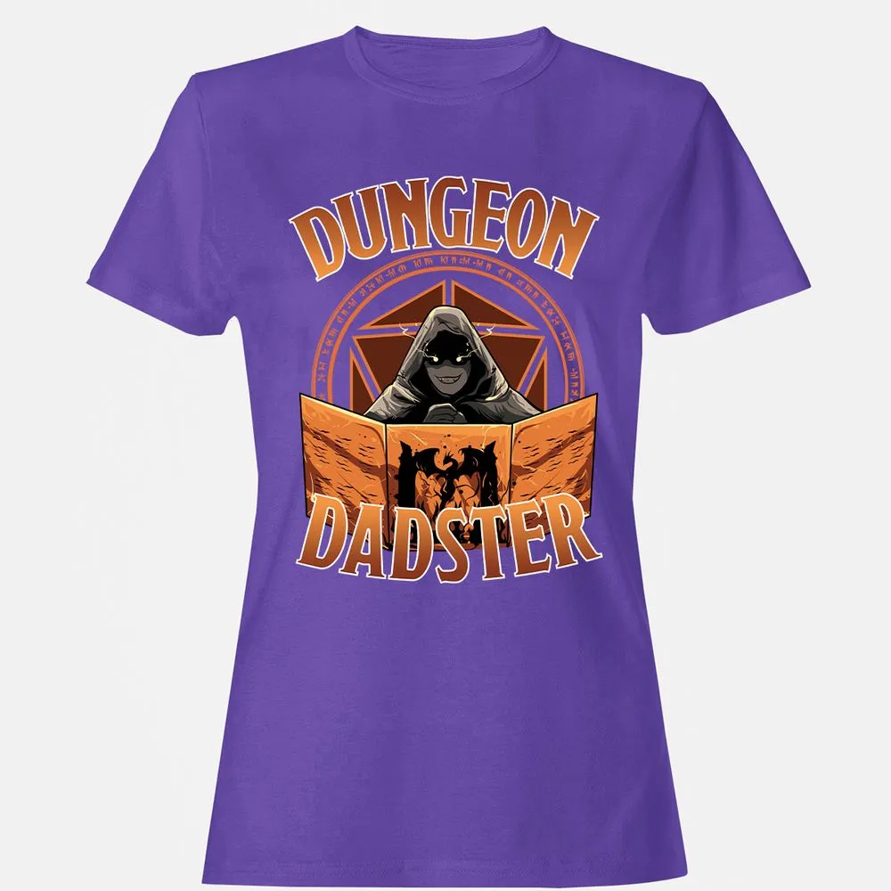 Dungeon Dadster Women's T-Shirt - Purple - 12