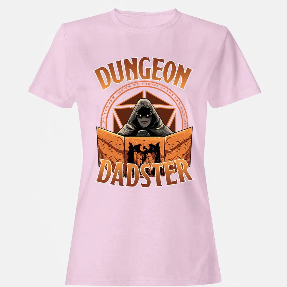 Dungeon Dadster Women's T-Shirt - Light Pink - 9