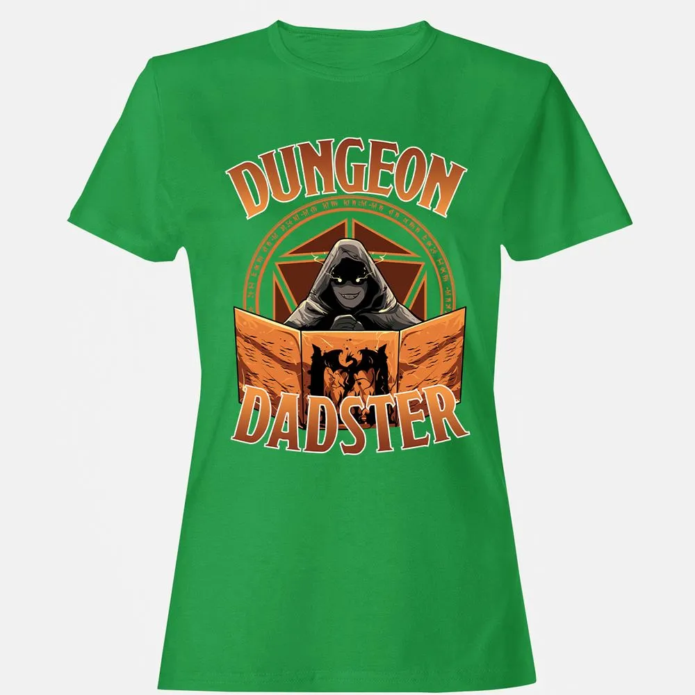 Dungeon Dadster Women's T-Shirt - Irish Green - 7