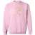 You Can Certainly Try Classic Unisex Sweatshirt - Light Pink - 3