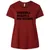 Bad Decisions Ladies Curvy Jersey - Cardinal - 10