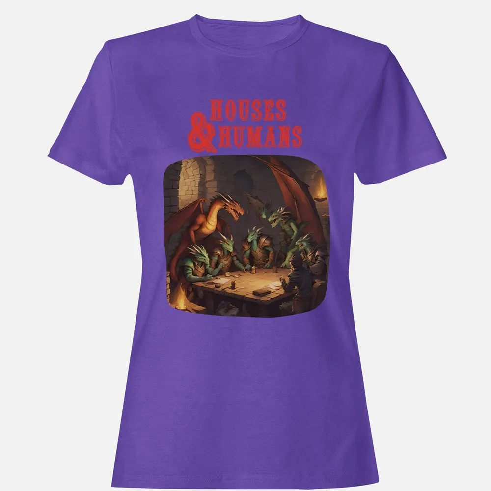 Houses And Humans Women's T-Shirt - Purple - 12