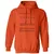 Wife Stats 2 Classic Unisex Hoodie - Orange - 10