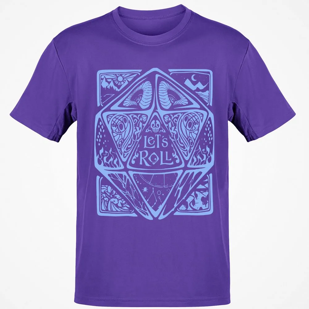 Let's Roll Classic Unisex T-Shirt - Purple - 9
