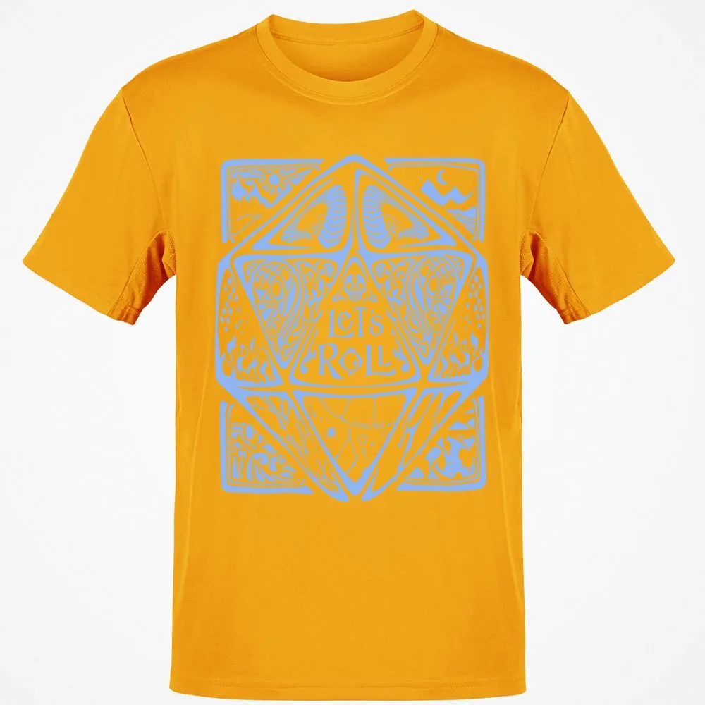 Let's Roll Classic Unisex T-Shirt - Gold - 4