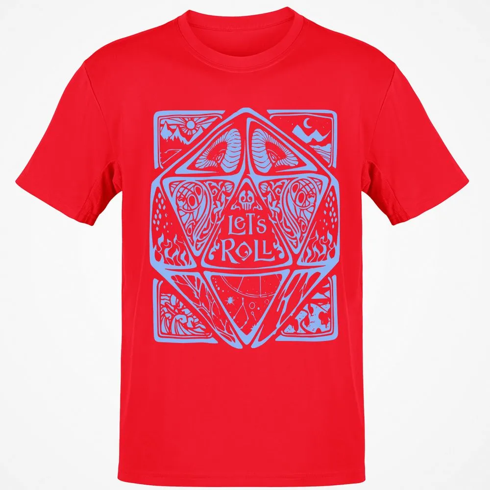 Let's Roll Classic Unisex T-Shirt - Red - 10