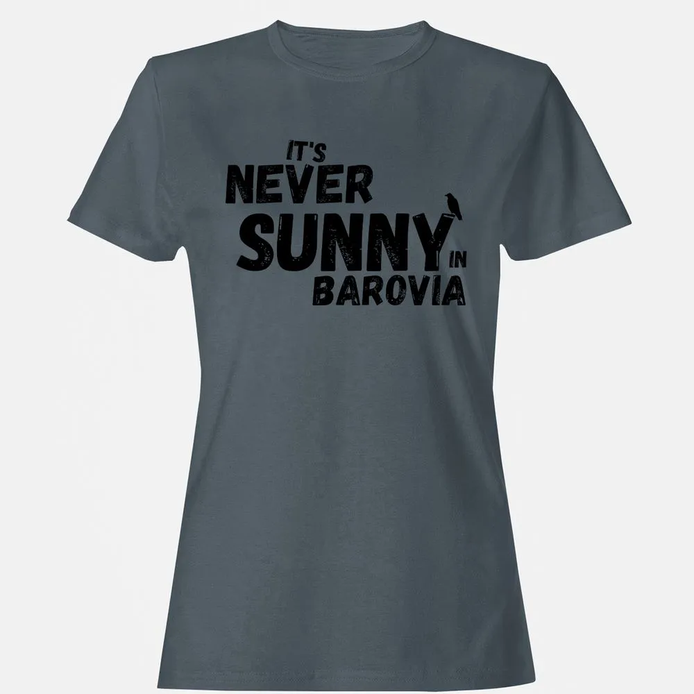 It's Never Sunny In Barovia Women's T-Shirt - Charcoal - 3