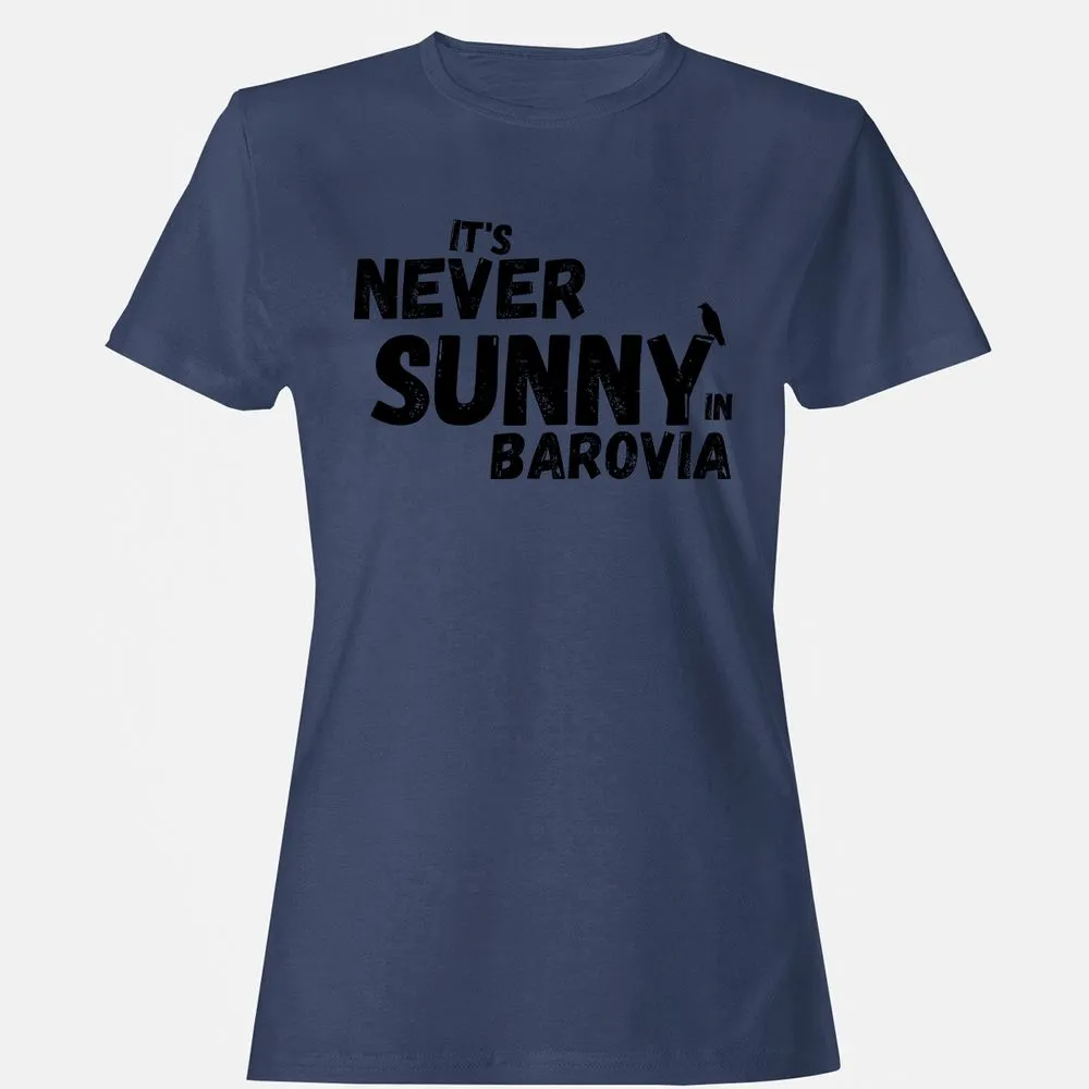 It's Never Sunny In Barovia Women's T-Shirt - Navy - 10
