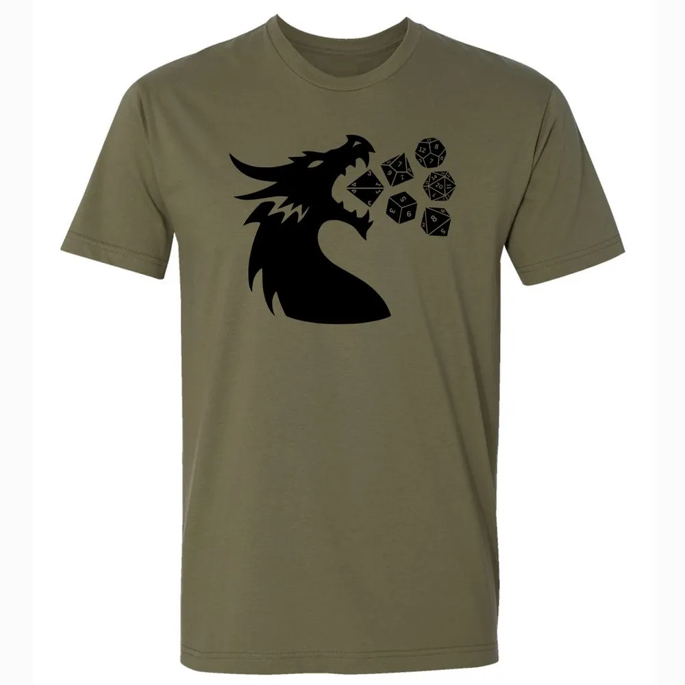 Pac And Dragon Premium Unisex T-Shirt - Military Green - 5
