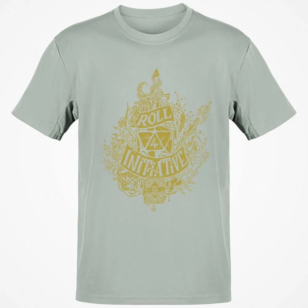 Roll Initiative Classic Unisex T-Shirt - Ash - 2