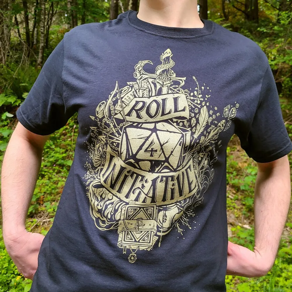 Roll Initiative Classic Unisex T-Shirt - 1