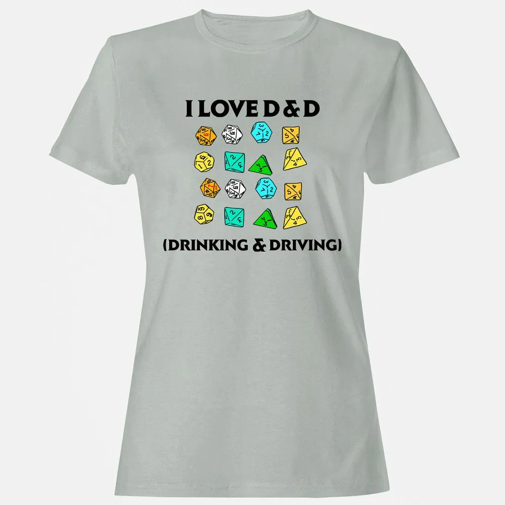 Drinking & Driving Women's T-Shirt - Ash - 2