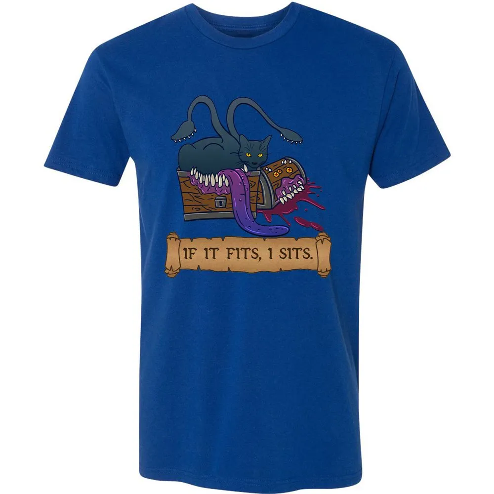 If It Fits I Sits Premium Unisex T-Shirt - Royal - 10