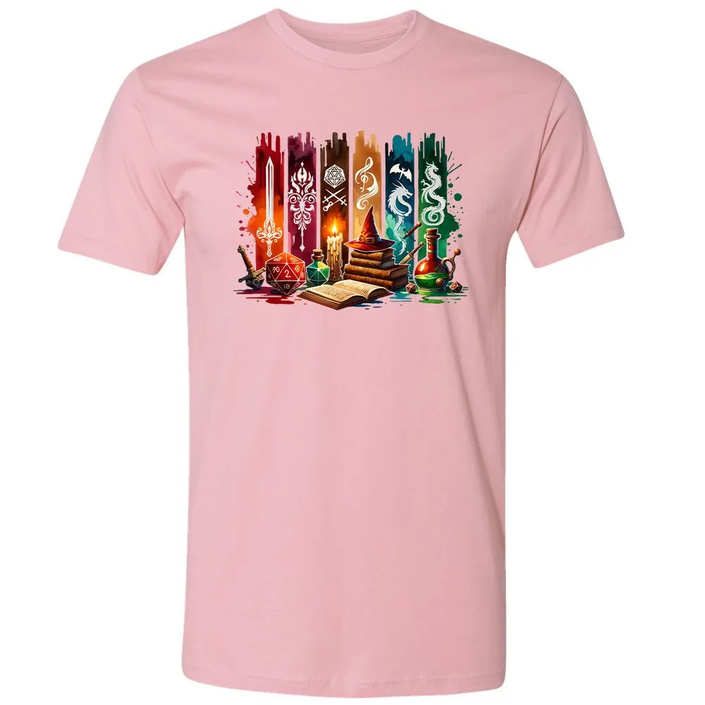 DnD Classes Premium Unisex T-Shirt - Light Pink - 3