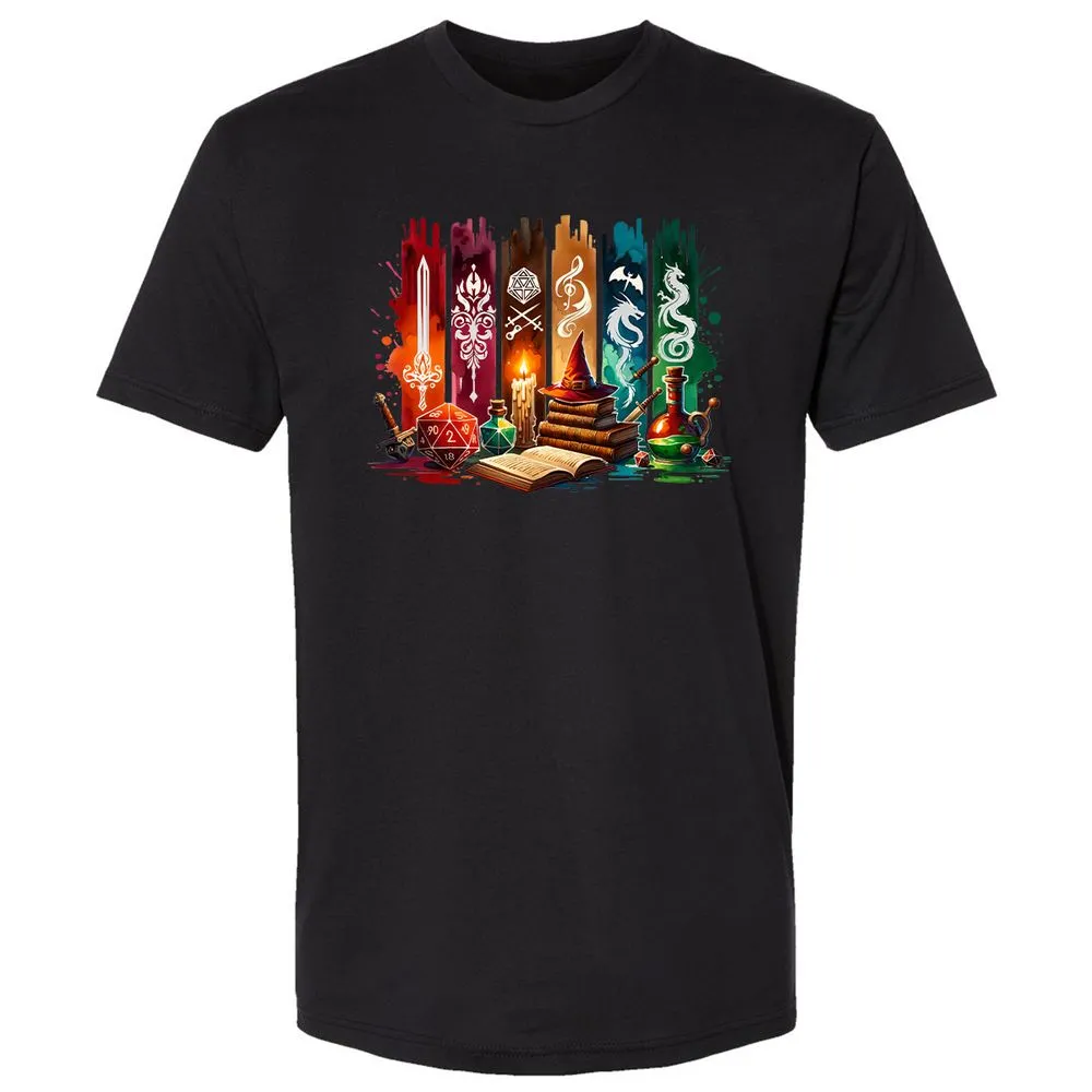 DnD Classes Premium Unisex T-Shirt - Black - 16