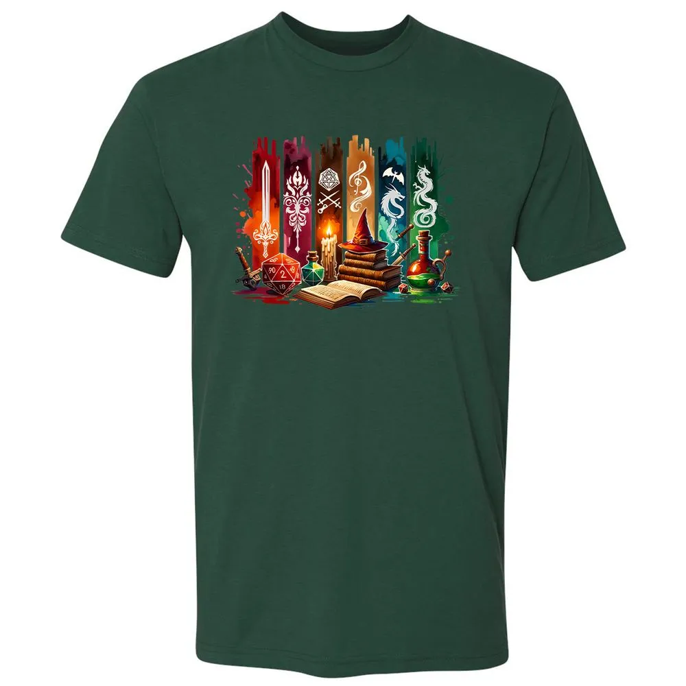 DnD Classes Premium Unisex T-Shirt - Forest Green - 13