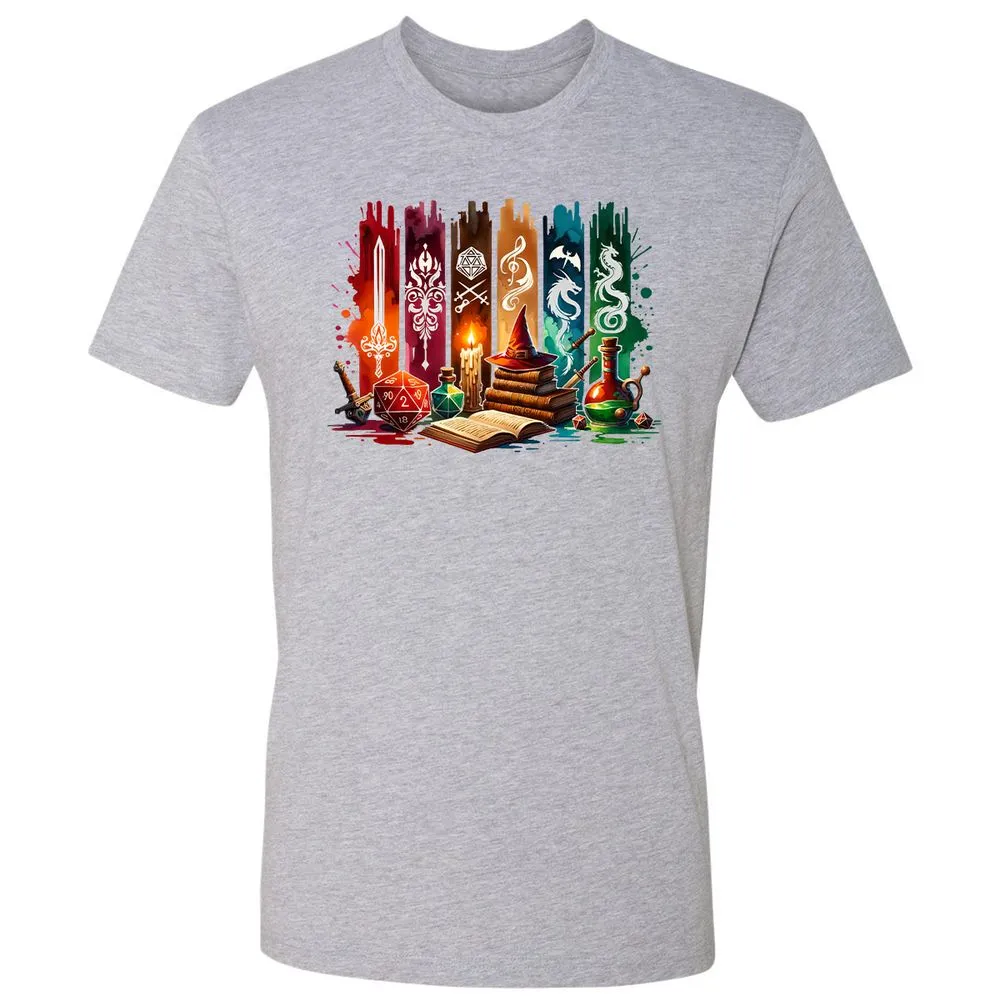 DnD Classes Premium Unisex T-Shirt - Heather Grey - 9