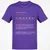 Nurse Stats 2 Classic Unisex T-Shirt - Purple - 9