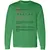 Wife Stats 2 Long Sleeve T-Shirt - Irish Green - 10