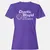 Chaotic Stupid Is Not An Alignment Women's T-Shirt - Purple - 12