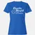 Chaotic Stupid Is Not An Alignment Women's T-Shirt - Royal - 14
