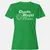 Chaotic Stupid Is Not An Alignment Women's T-Shirt - Irish Green - 7