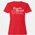 Chaotic Stupid Is Not An Alignment Women's T-Shirt - Red - 13