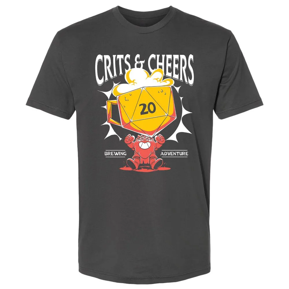 Crits & Cheers Premium Unisex T-Shirt - Heavy Metal - 8
