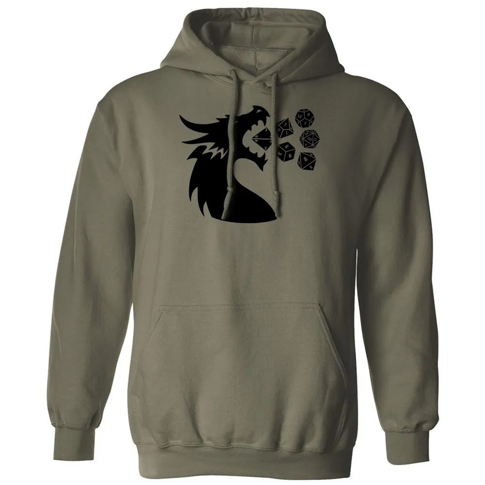 Pac And Dragon Classic Unisex Hoodie - Military Green - 4