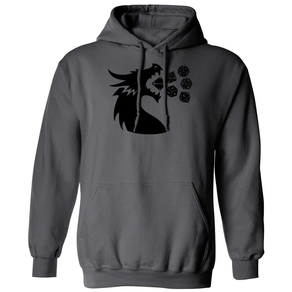 Pac And Dragon Classic Unisex Hoodie - Charcoal - 7