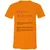 Wife Stats 2 Unisex V-Neck T-Shirt - Orange - 11